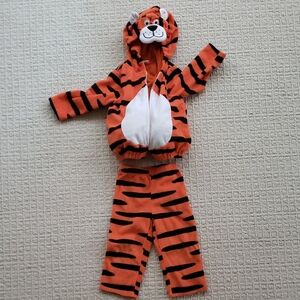 Kids Tiger Costume - Orange and Black